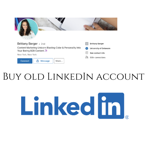 Buy old LinkedIn account