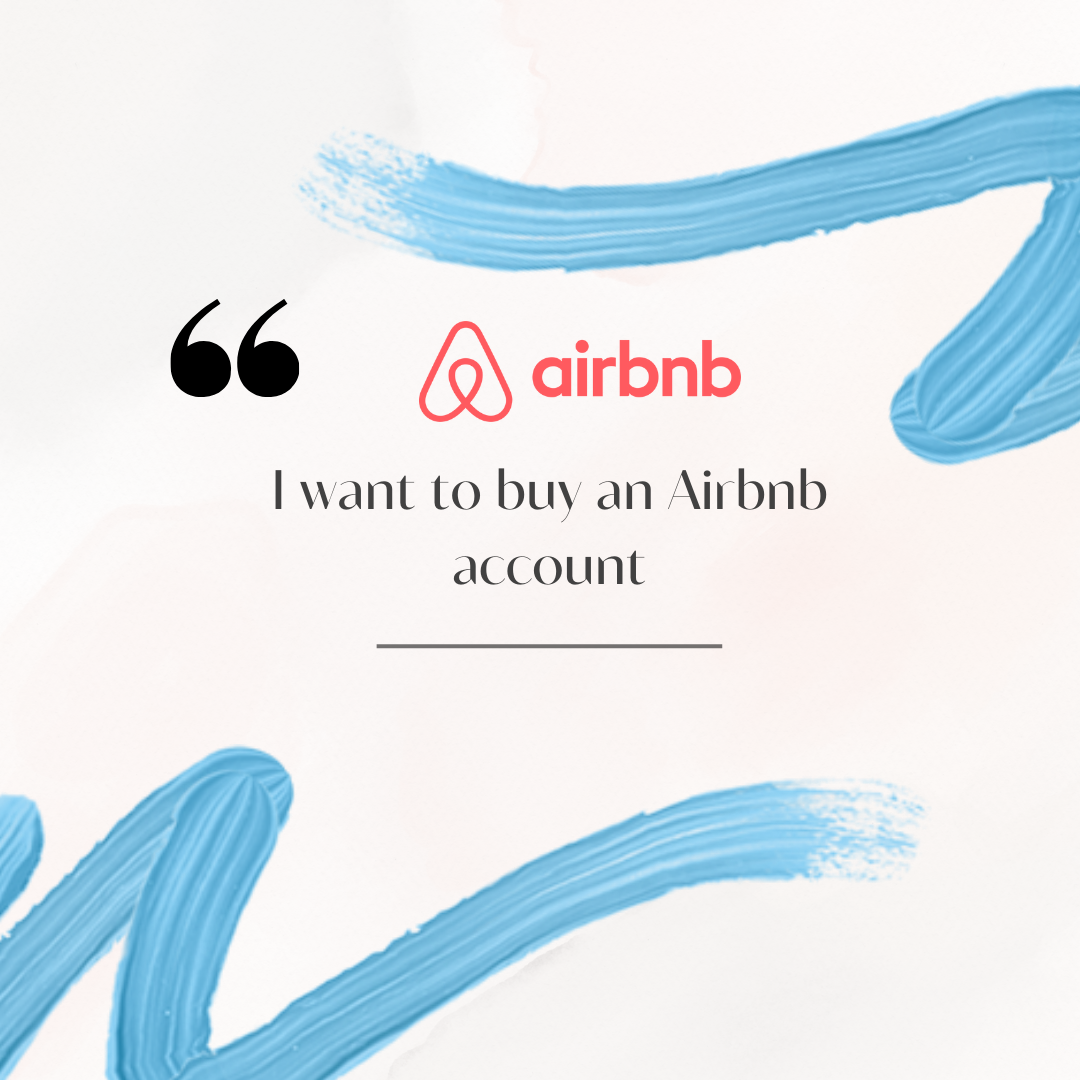 I want to buy an Airbnb account
