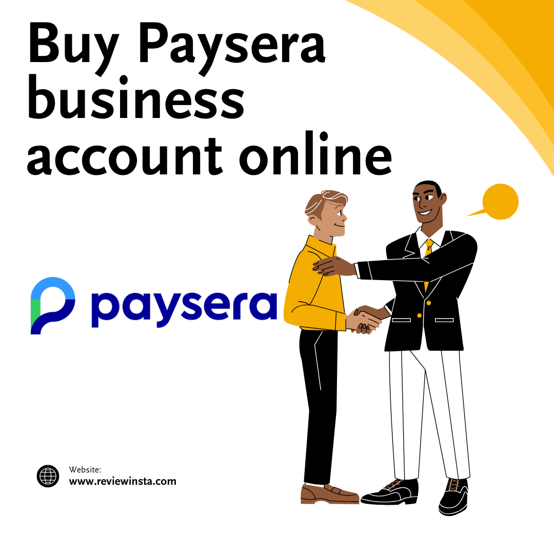 Buy Paysera business account online