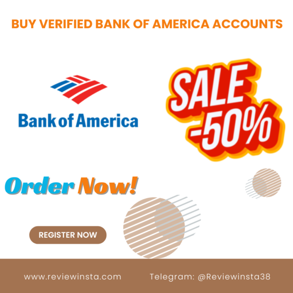 Buy Verified Bank of America accounts