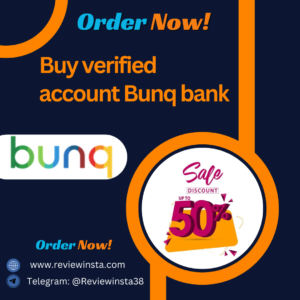 Buy verified account Bunq bank